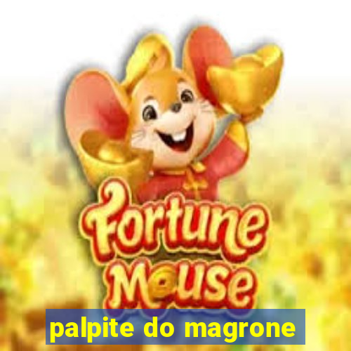 palpite do magrone